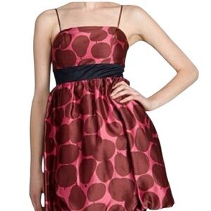 Juicy couture 100% silk fruity print bubble dress NWT size 2